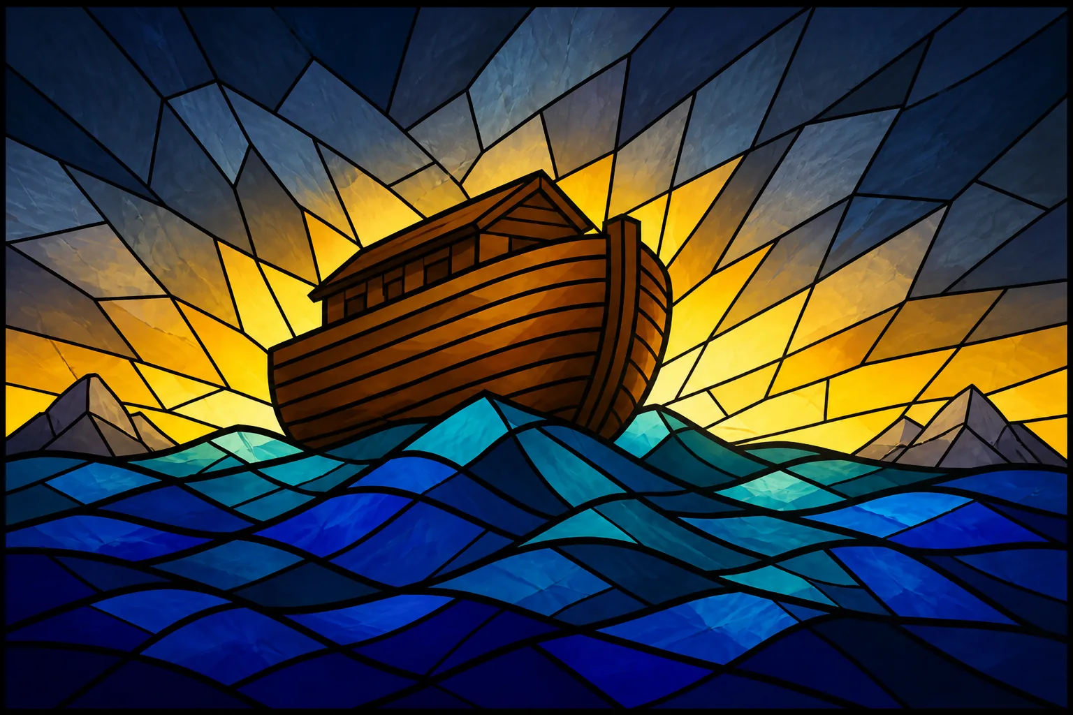 Artwork for the Noah story