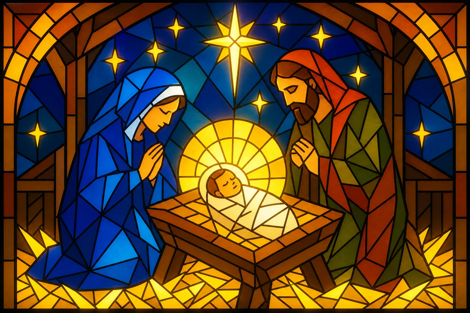 Artwork for the Nativity story