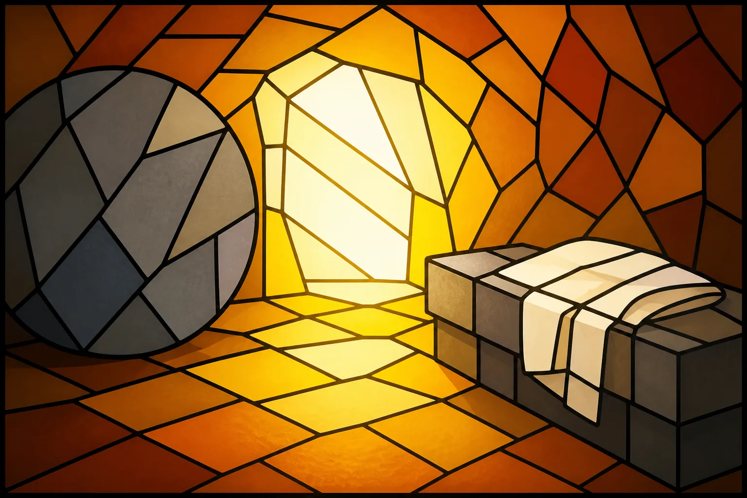 Artwork for the Resurrection story